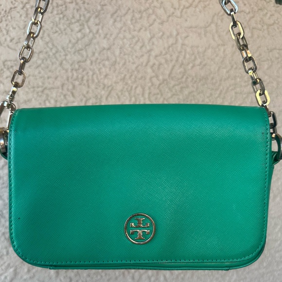 TORY BURCH leather crossbody bag - Picture 2 of 16
